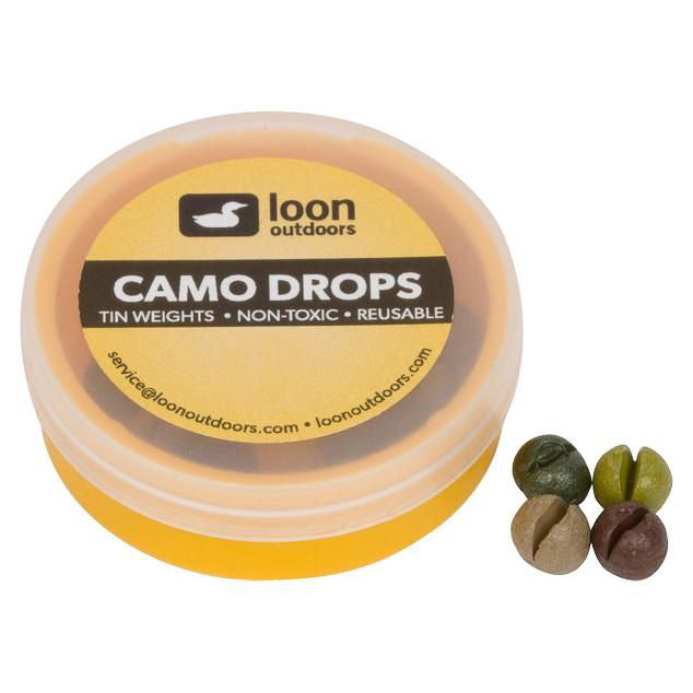 Loon Camo Drops Refill Tub - Feather Craft Fly Fishing