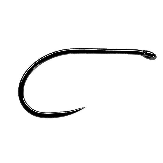 Fulling Mill FM5025 Grab Gape Barbless Black Nickel Hook - Feather Craft Fly Fishing