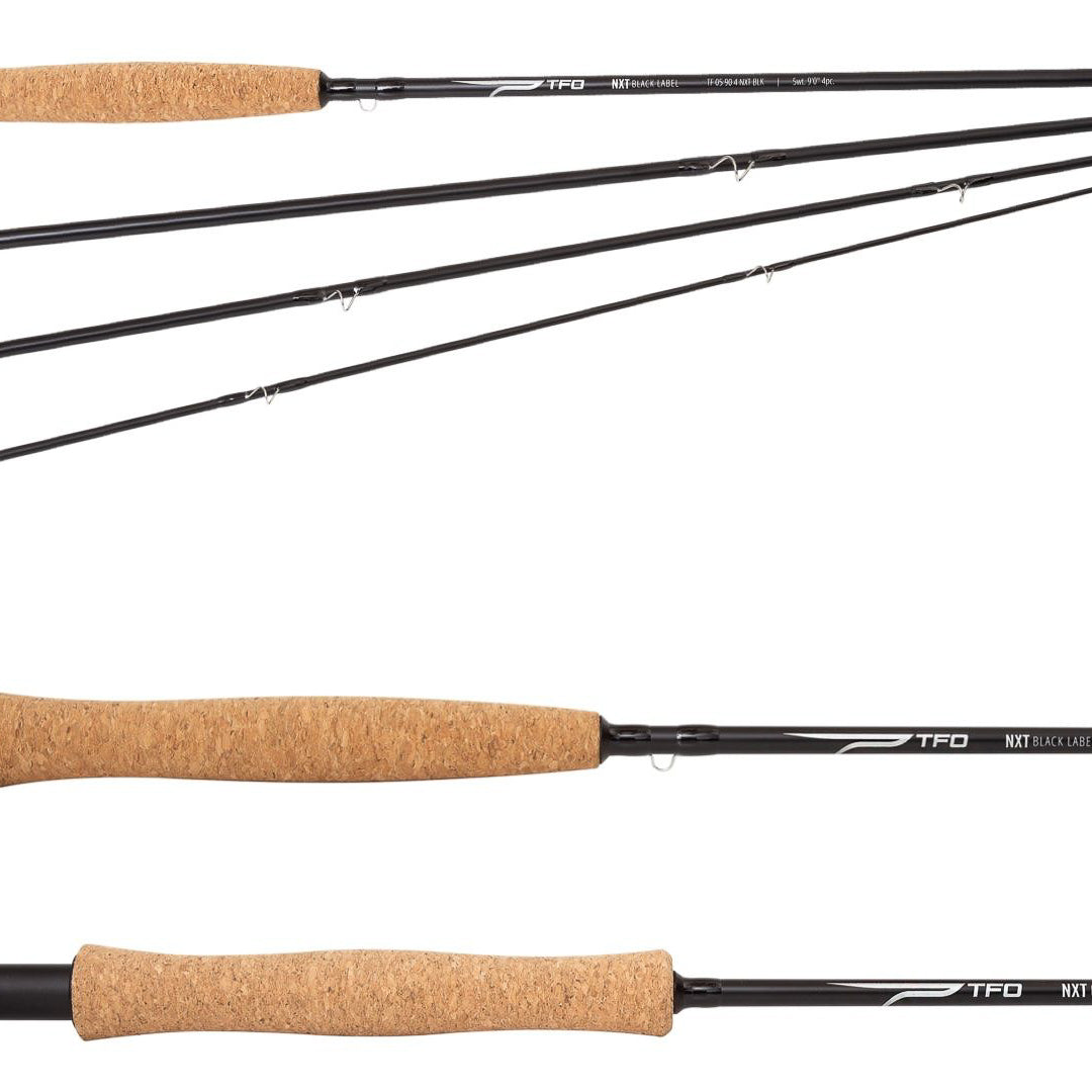 TFO NXT Black Label Fly Rods - Feather Craft Fly Fishing