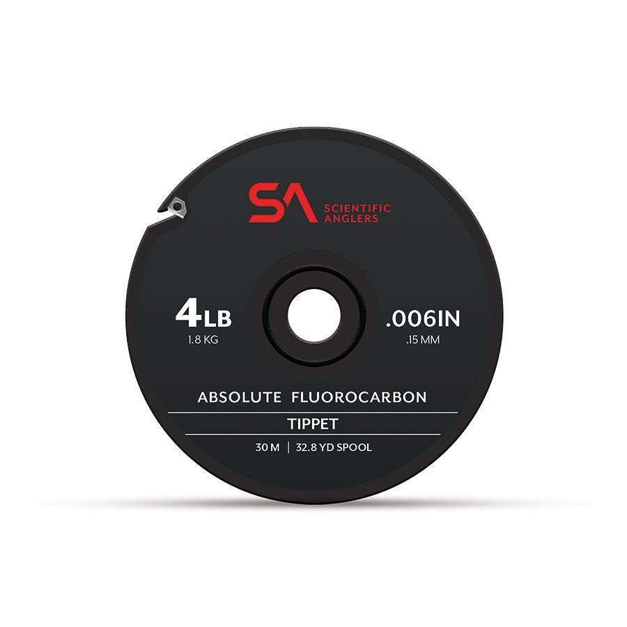 Scientific Anglers Absolute Fluorocarbon Tippet Material - Feather Craft Fly Fishing
