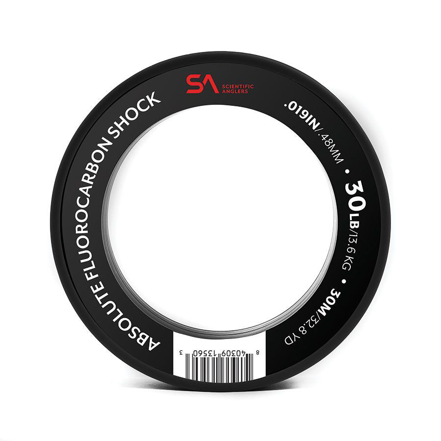 Scientific Anglers Absolute Fluorocarbon Shock Tippet Material - Feather Craft Fly Fishing