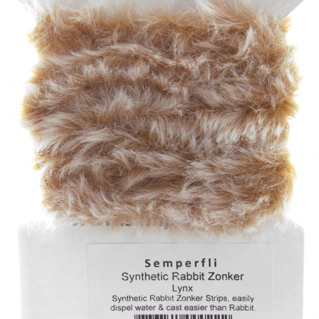 Semperfli Wabbit Synthetic Rabbit Zonker Material - Feather Craft Fly Fishing