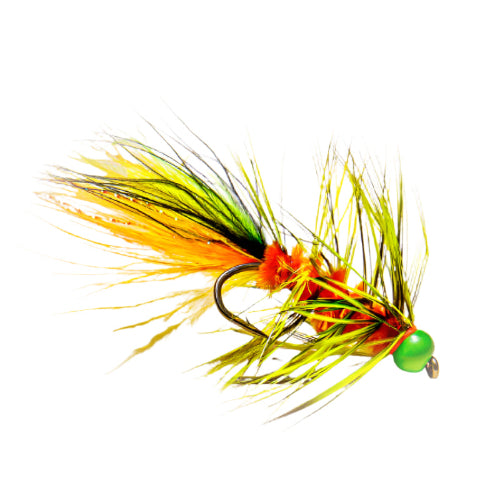 Bead Head Firetiger Woolly Bugger - Feather Craft Fly Fishing