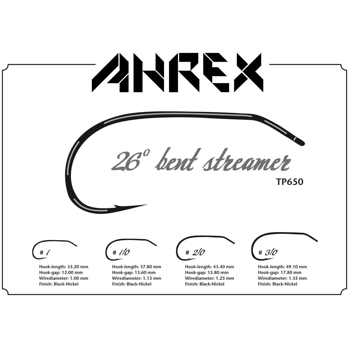 Ahrex Tp650 26-Degree Streamer Hook - Feather Craft Fly Fishing