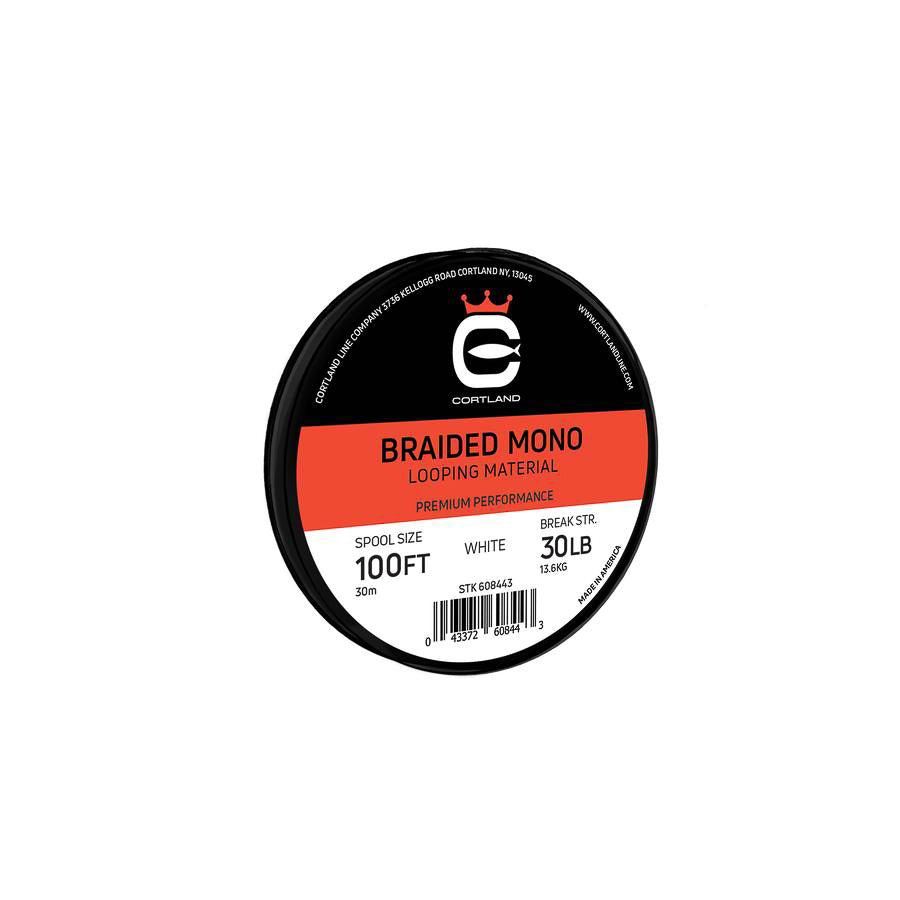 Cortland Braided Mono Looping Material - Feather Craft Fly Fishing