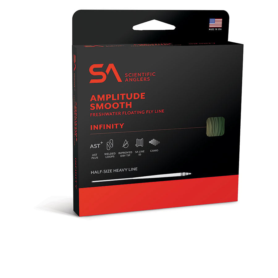 Scientific Anglers Amplitude Smooth Infinity Taper Floating Fly Line - Feather Craft Fly Fishing