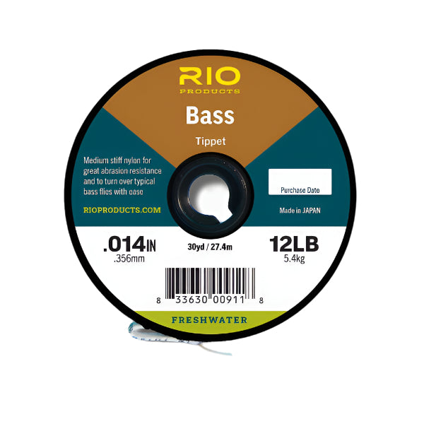 Rio Bass Tippet Material - Feather Craft Fly Fishing