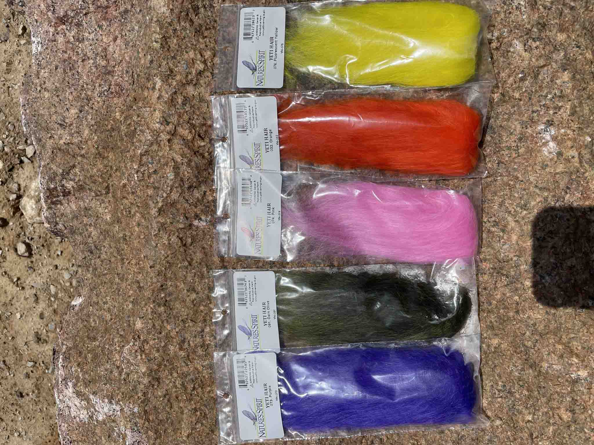 Yeti Hair - Feather Craft Fly Fishing