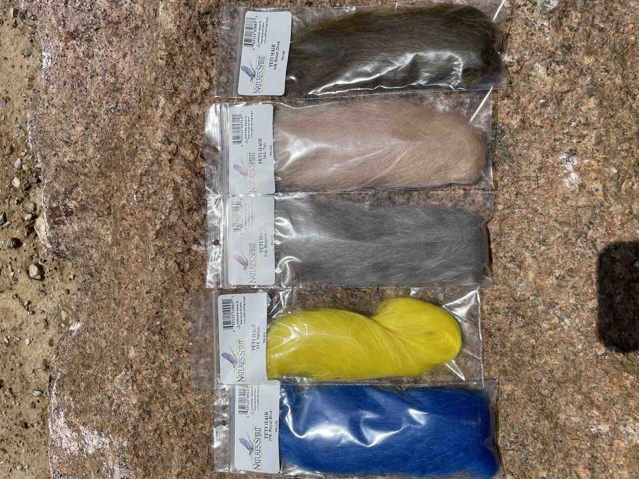 Yeti Hair - Feather Craft Fly Fishing