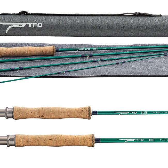 TFO Blitz Fly Rod Series - Feather Craft Fly Fishing