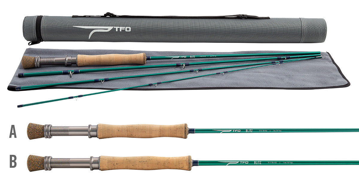 TFO Blitz Fly Rod Series - Feather Craft Fly Fishing