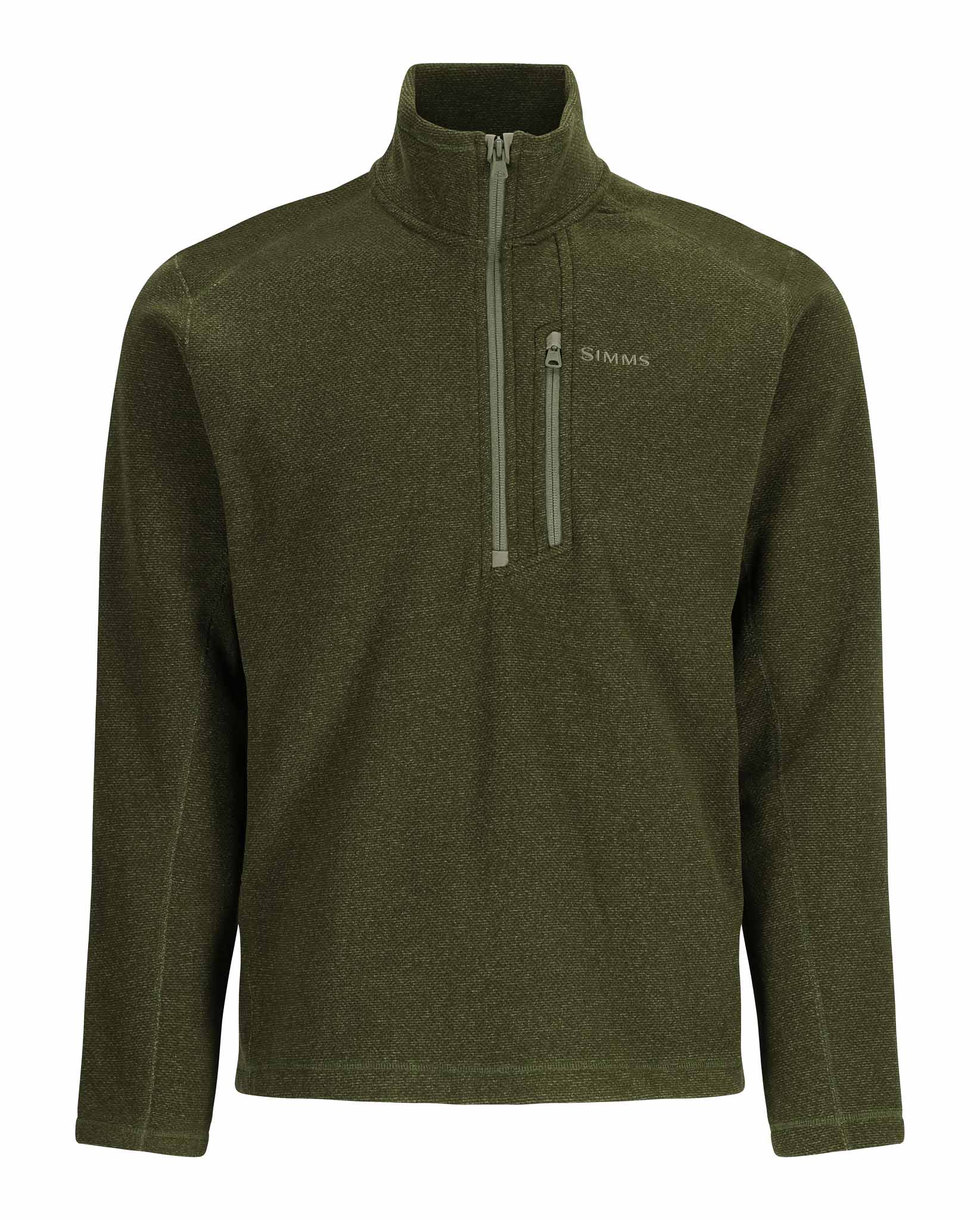 Simms Rivershed Half-Zip Fleece Sweater - Feather Craft Fly Fishing