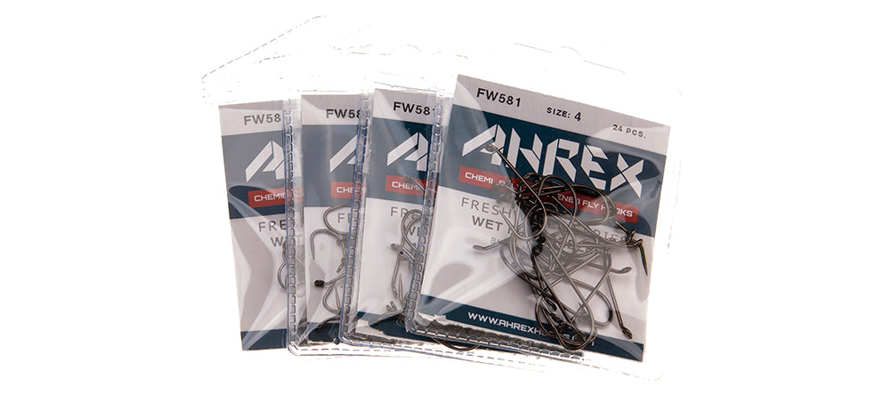 Ahrex FW581 Wet Fly Hook - Barbless - Feather Craft Fly Fishing