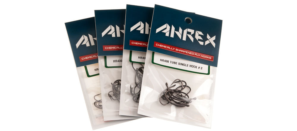 Ahrex HR430 Tube Single Hook - Feather Craft Fly Fishing