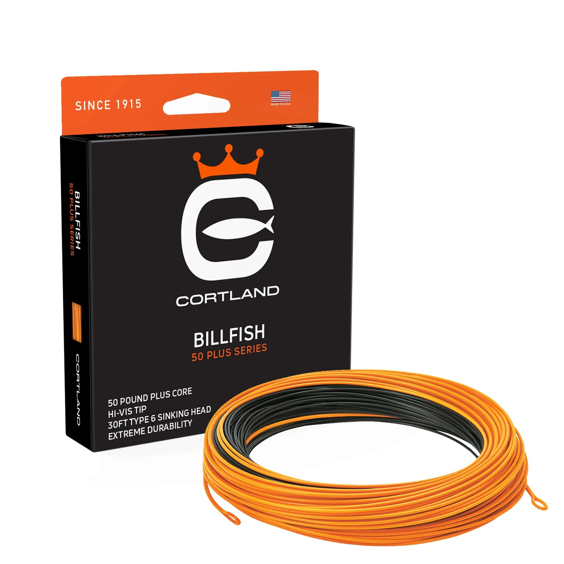 Cortland 50+ Series Billfish Fly Line - Feather Craft Fly Fishing