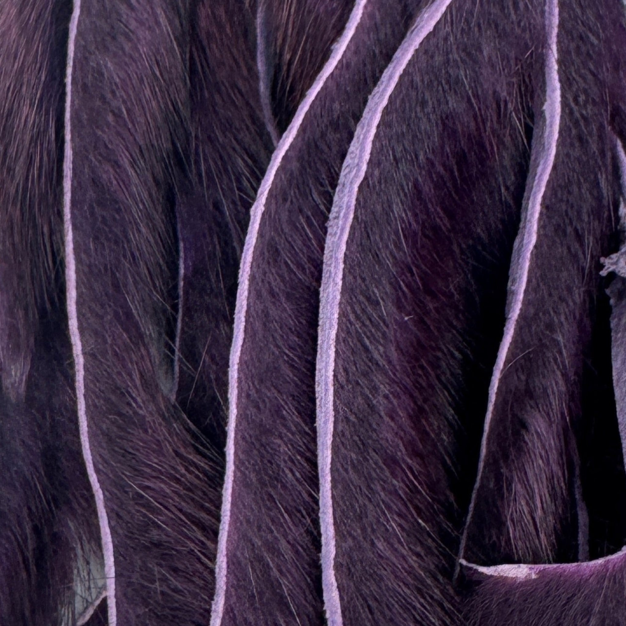 Claret Squirrel Skins Zonked for Fly Tying