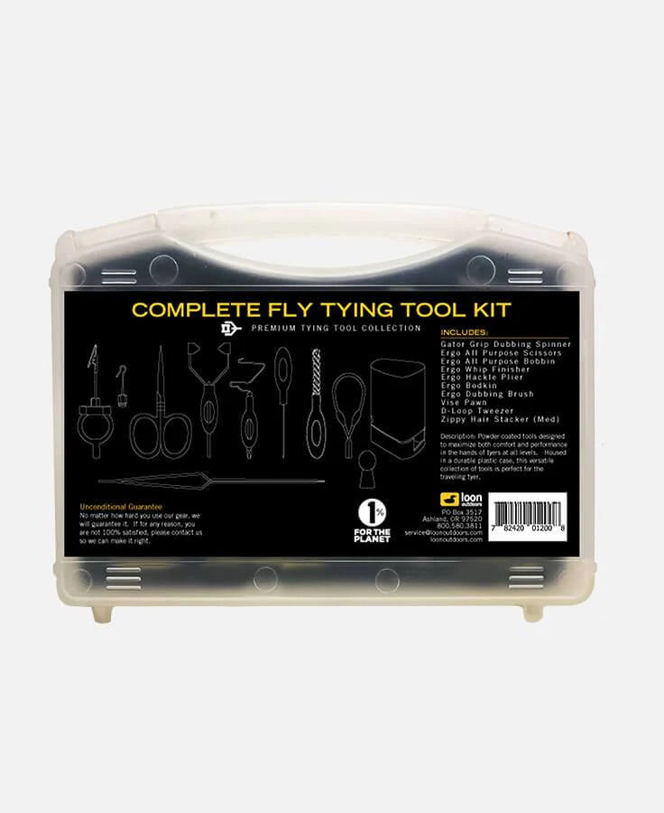 Loon Complete Ergo Fly Tying Tool Kit - Feather Craft Fly Fishing