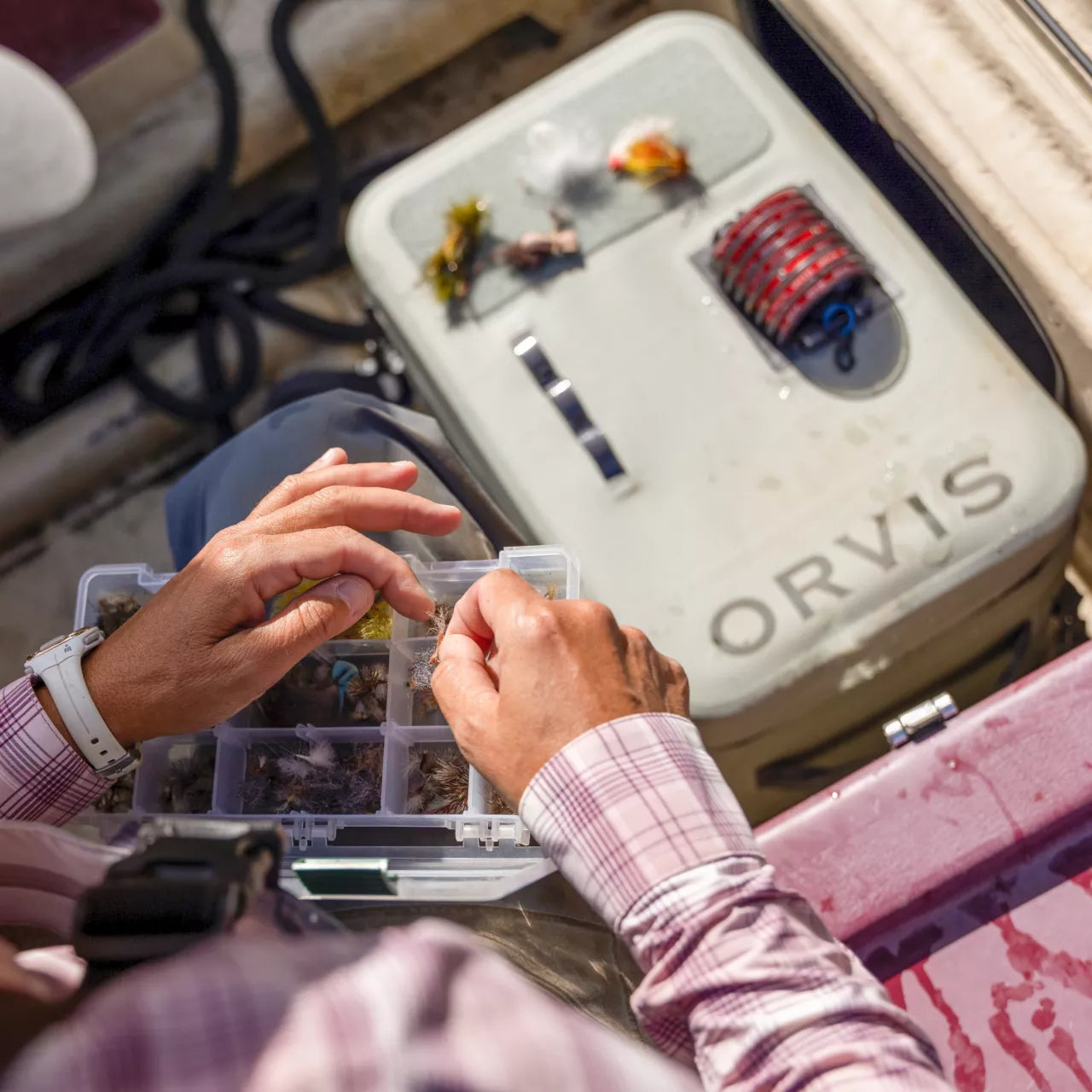 Orvis Pro Boat Bag 28L - Feather Craft Fly Fishing