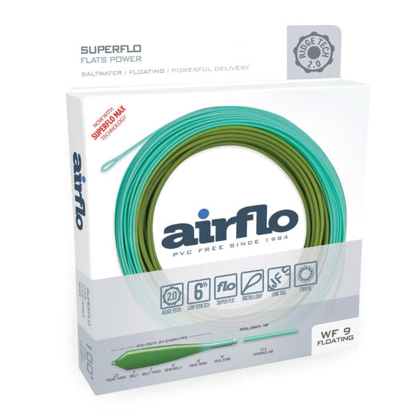 Airflo Superflo Ridge 2.0 Flats Power Taper Airflo Superflo Ridge 2.0 Flats Power Taper