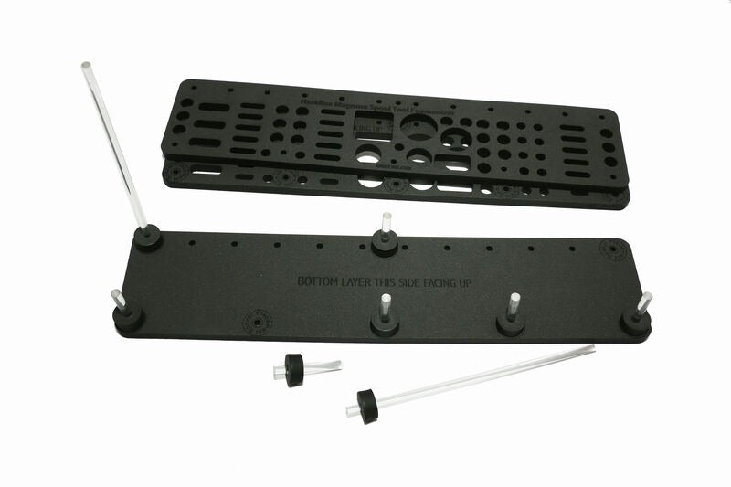 Hareline 18.5" Magnum Spool & Tool Foamanizer Module - Feather Craft Fly Fishing