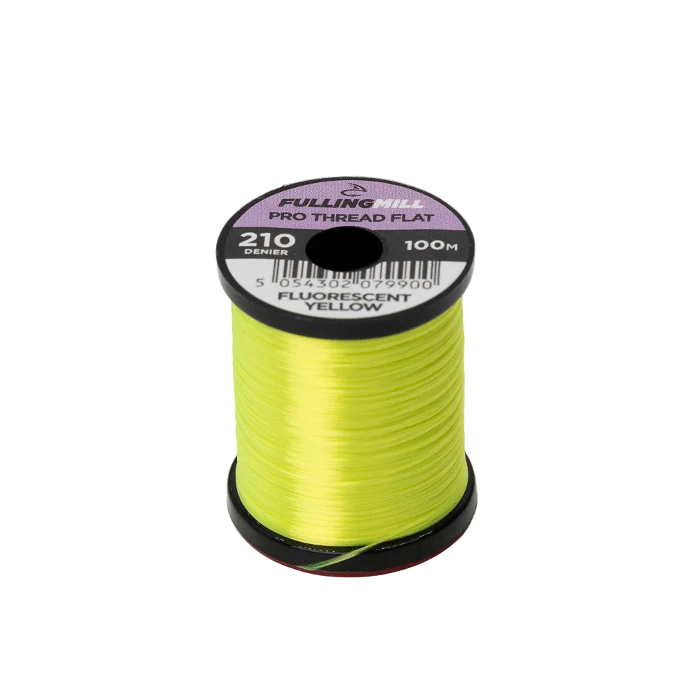 Fulling Mill Pro Thread Flat 210 Denier Fluorescent Yellow