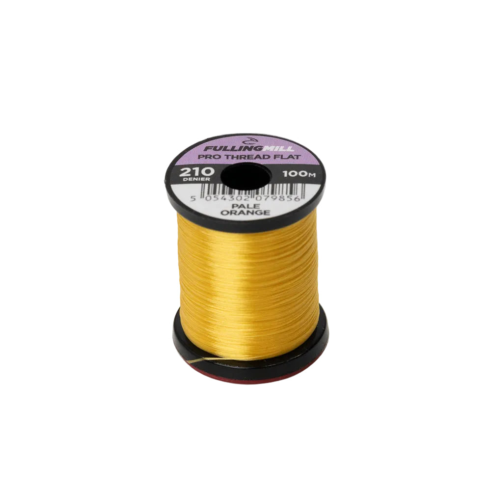 Fulling Mill Pro Thread Flat 210 Denier Pale Orange