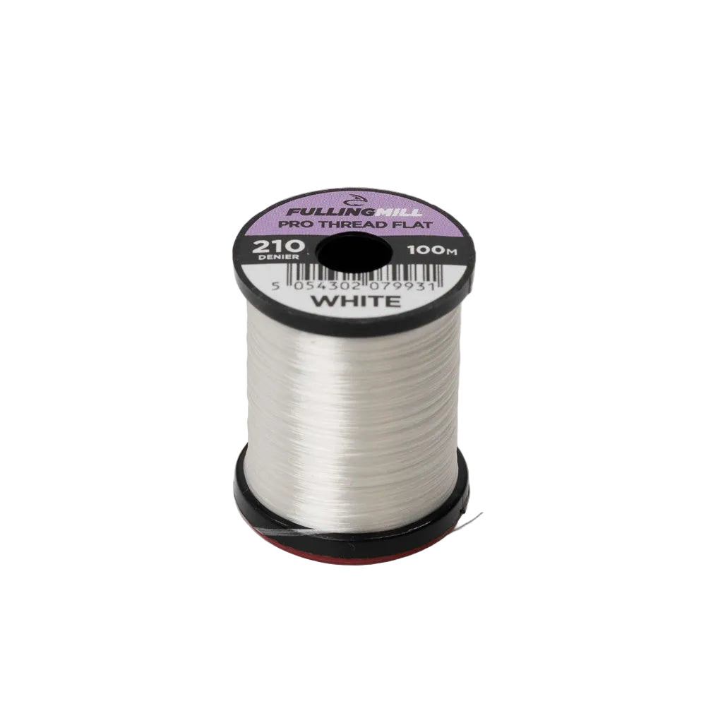 Fulling Mill Pro Thread Flat 210 Denier White