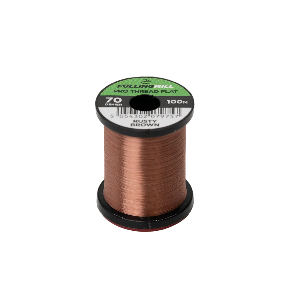 Fulling Mill Pro Thread Flat 70 Denier Rusty Brown