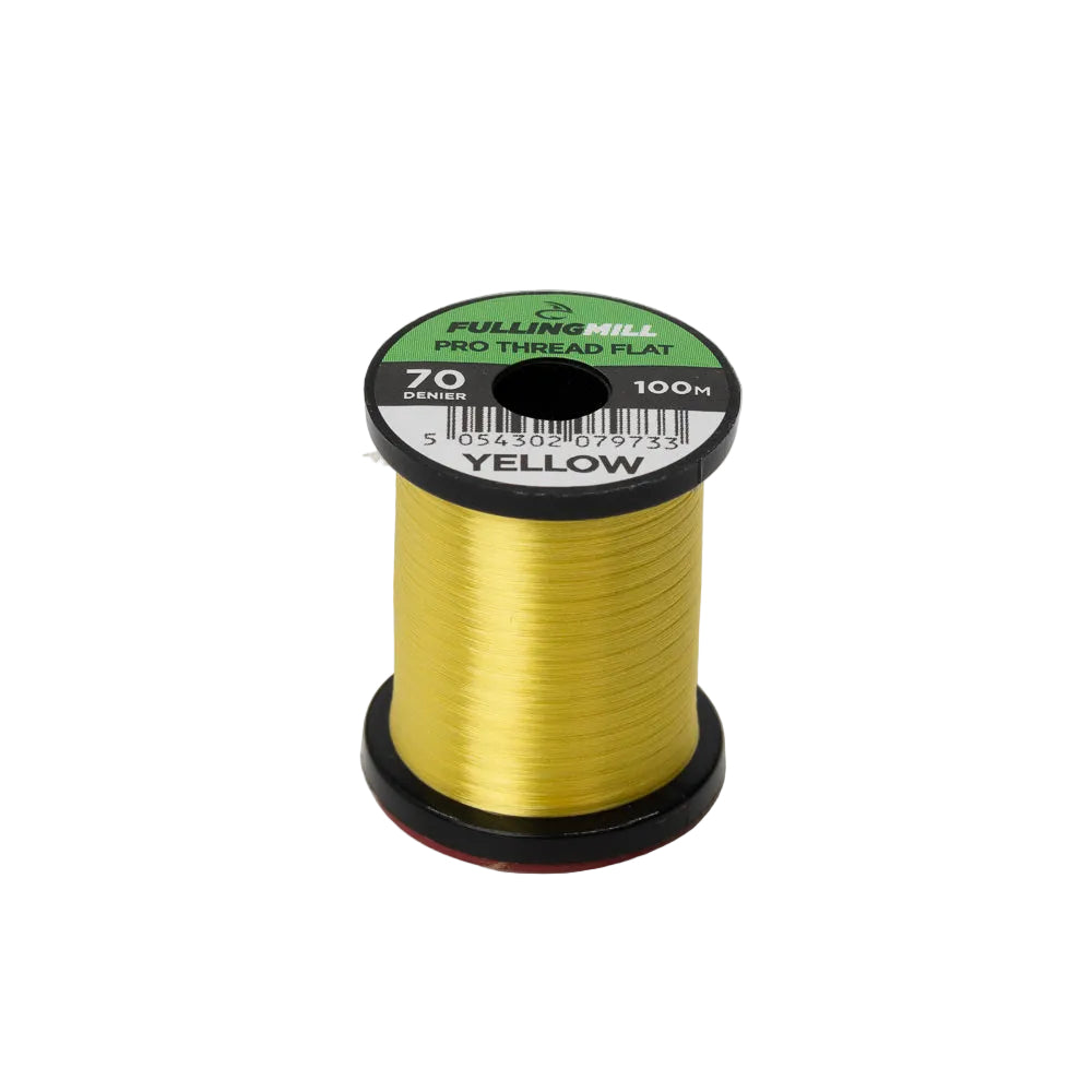Fulling Mill Pro Thread Flat 70 Denier Yellow