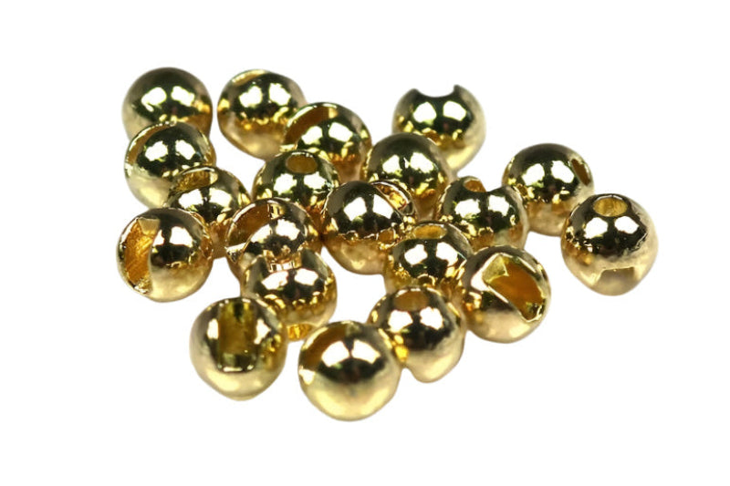 Gold Slotted Tungsten Beads