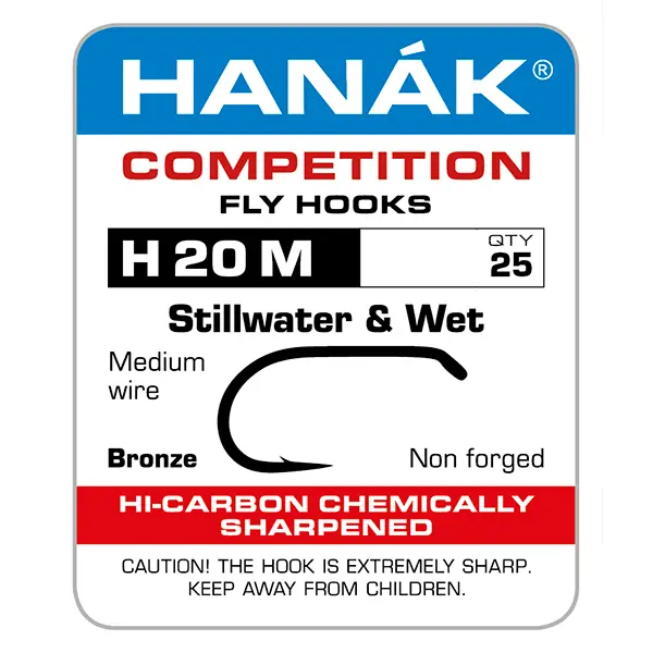 Hanak H 20 M Stillwater & Wet Hooks by Hanak