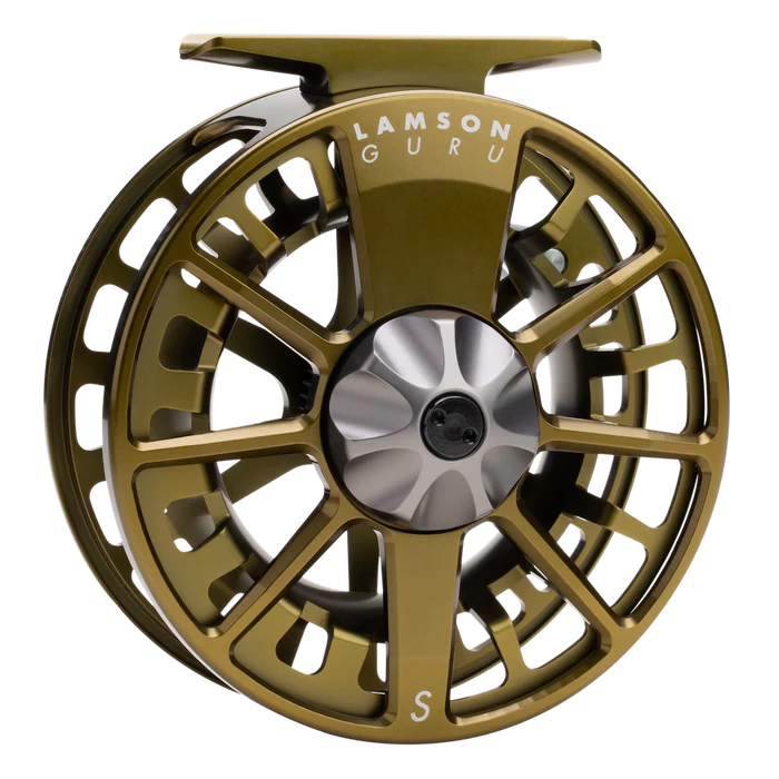 Lamson Guru S Large-Arbor Fly Reel - Feather Craft Fly Fishing