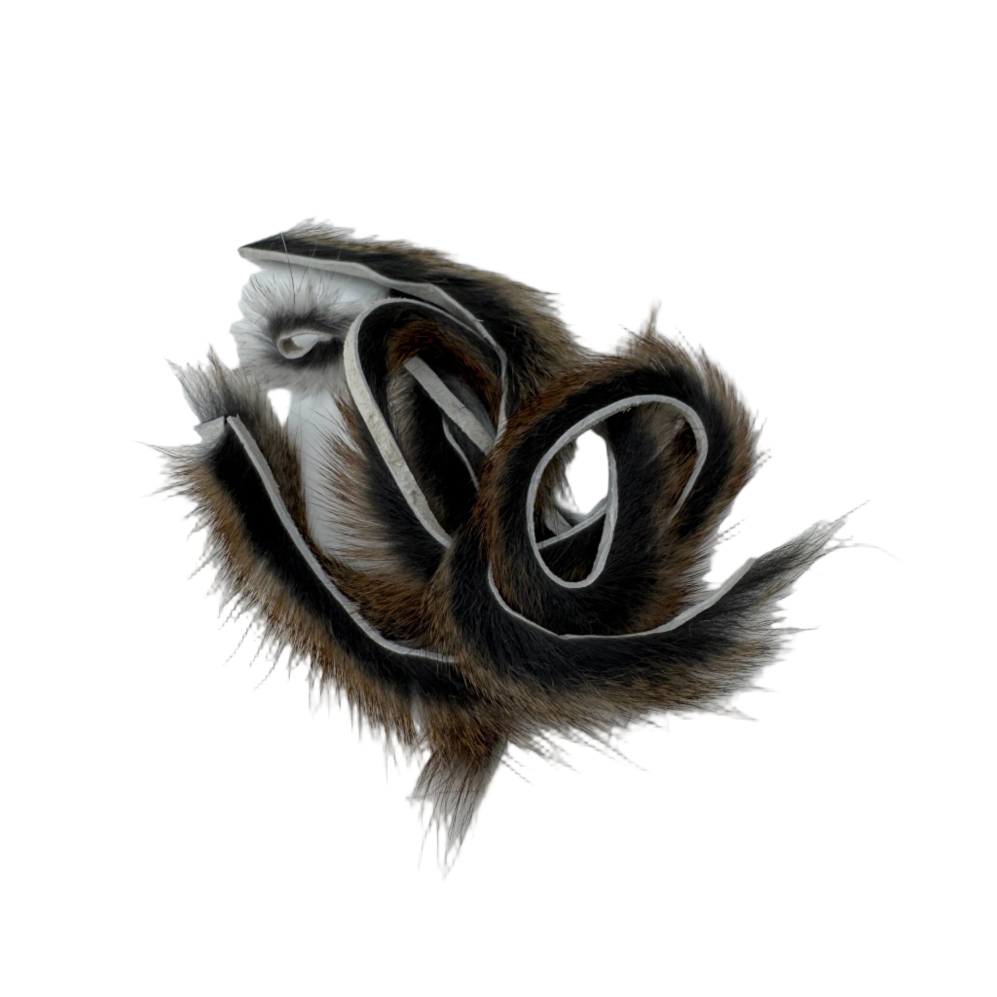 Natural Squirrel Zonker Strips for Fly Tying