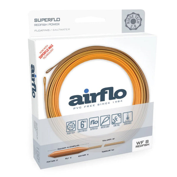 Airflo Superflo Ridge 2.0 Max Redfish Power Airflo Superflo Ridge 2.0 Max Redfish Power