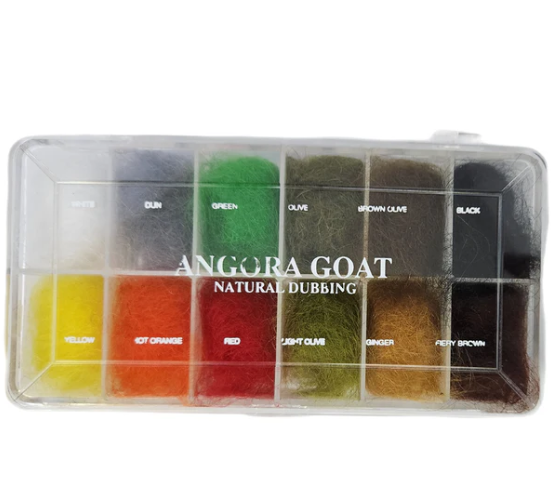 Wapsi Angora Goat Loaded Dubbing Dispenser - Feather Craft Fly Fishing