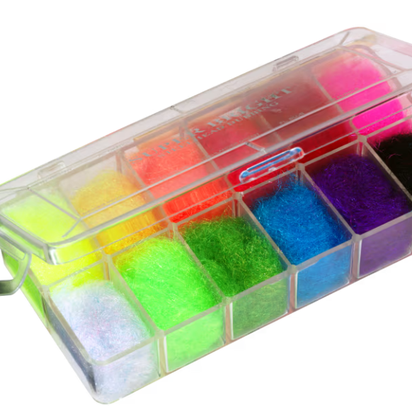 Wapsi Super Bright Loaded Dubbing Dispenser - Feather Craft Fly Fishing
