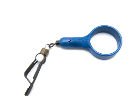 Stonfo Short Spring Ring Hackle Pliers - Feather Craft Fly Fishing