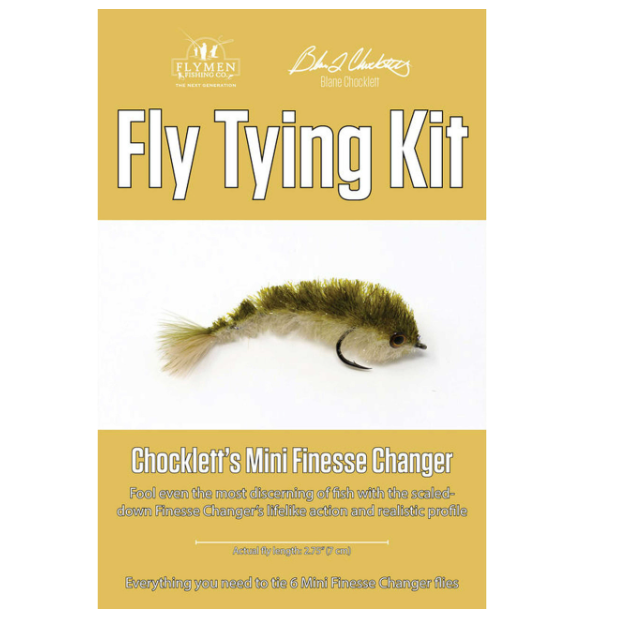 Flymen Minnow Changer Fly Tying Kit #2 - Feather Craft Fly Fishing