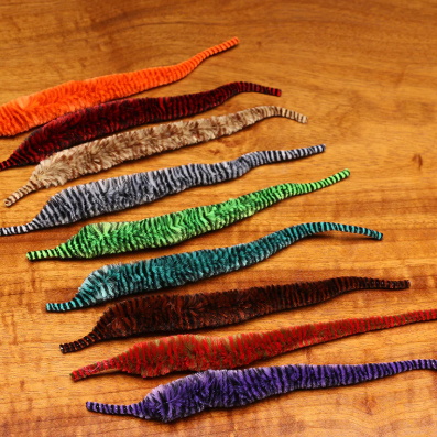 Variegated Mini Mangum Dragon Tails - Feather Craft Fly Fishing