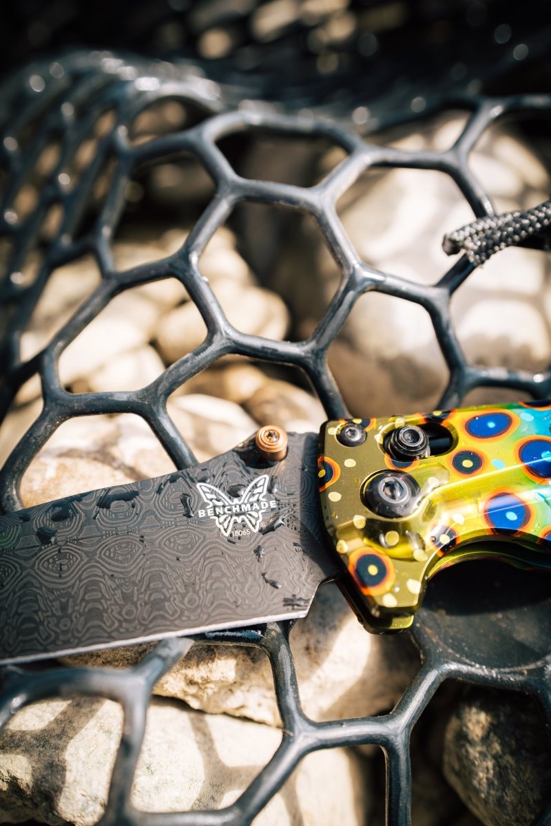 Abel - Benchmade X Abel Mini Adira - DeYoung Brown Flank Edition - Feather Craft Fly Fishing