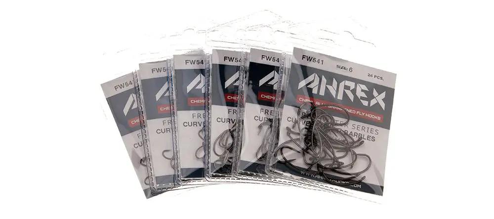 Ahrex FW541 Freshwater Curved Nymph Hook - Barbless by Ahrex