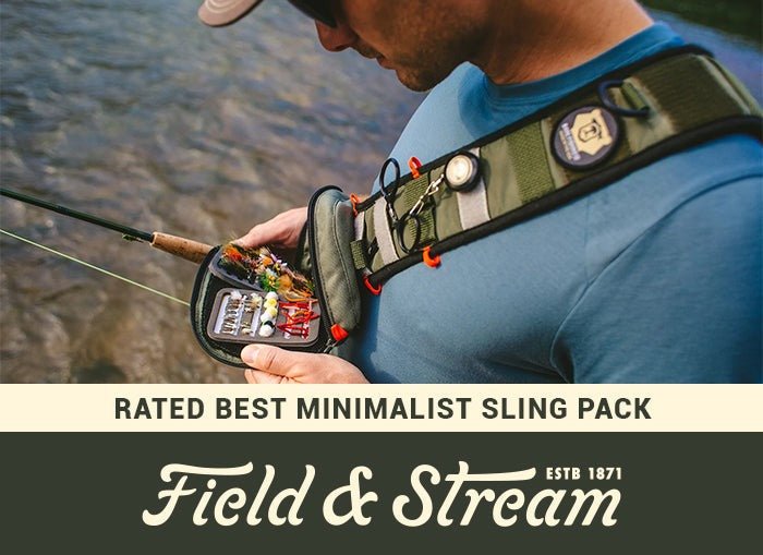 Bare Fly Fishing - Bare Fishing Sling Pack - Feather Craft Fly Fishing