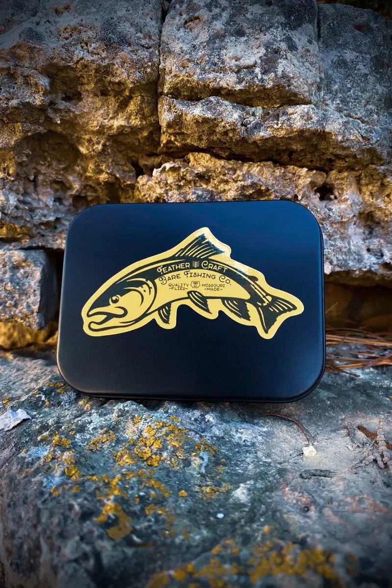 Bare Fly Fishing Loaded Trout Fly Tin by Bare Fly Fishing