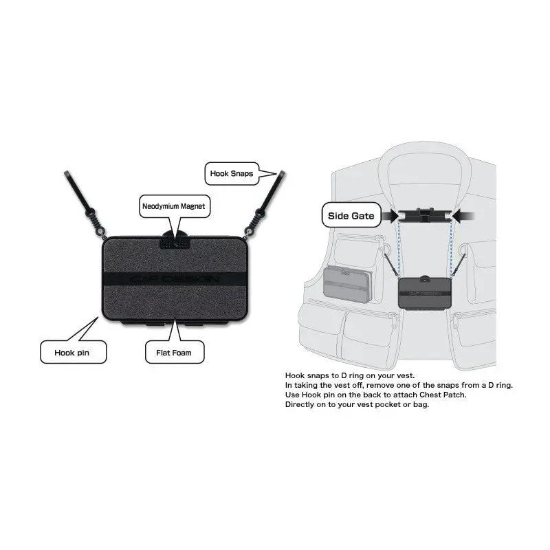 C&F Chest Patch Micro Slit Foam by C&F