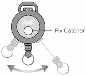 C&F - C&F Flex Clip - On Reel/Line Cutter - Feather Craft Fly Fishing