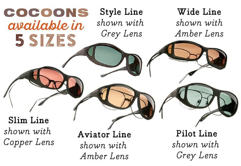 Cocoons - Cocoons Fit - Over Polarized Sun Glasses - Feather Craft Fly Fishing