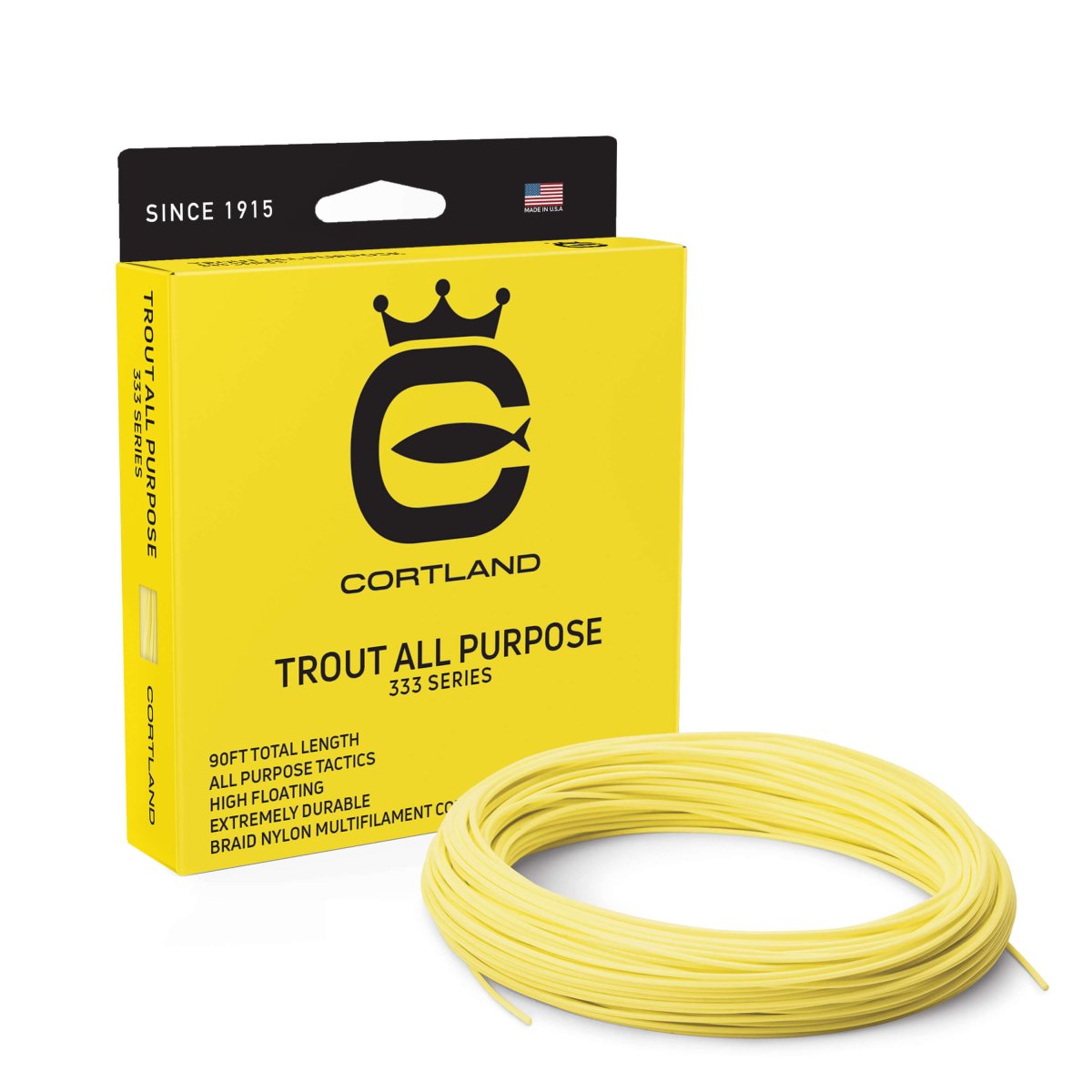 Cortland Line Company - 333 Trout All Purpose - Feather Craft Fly Fishing