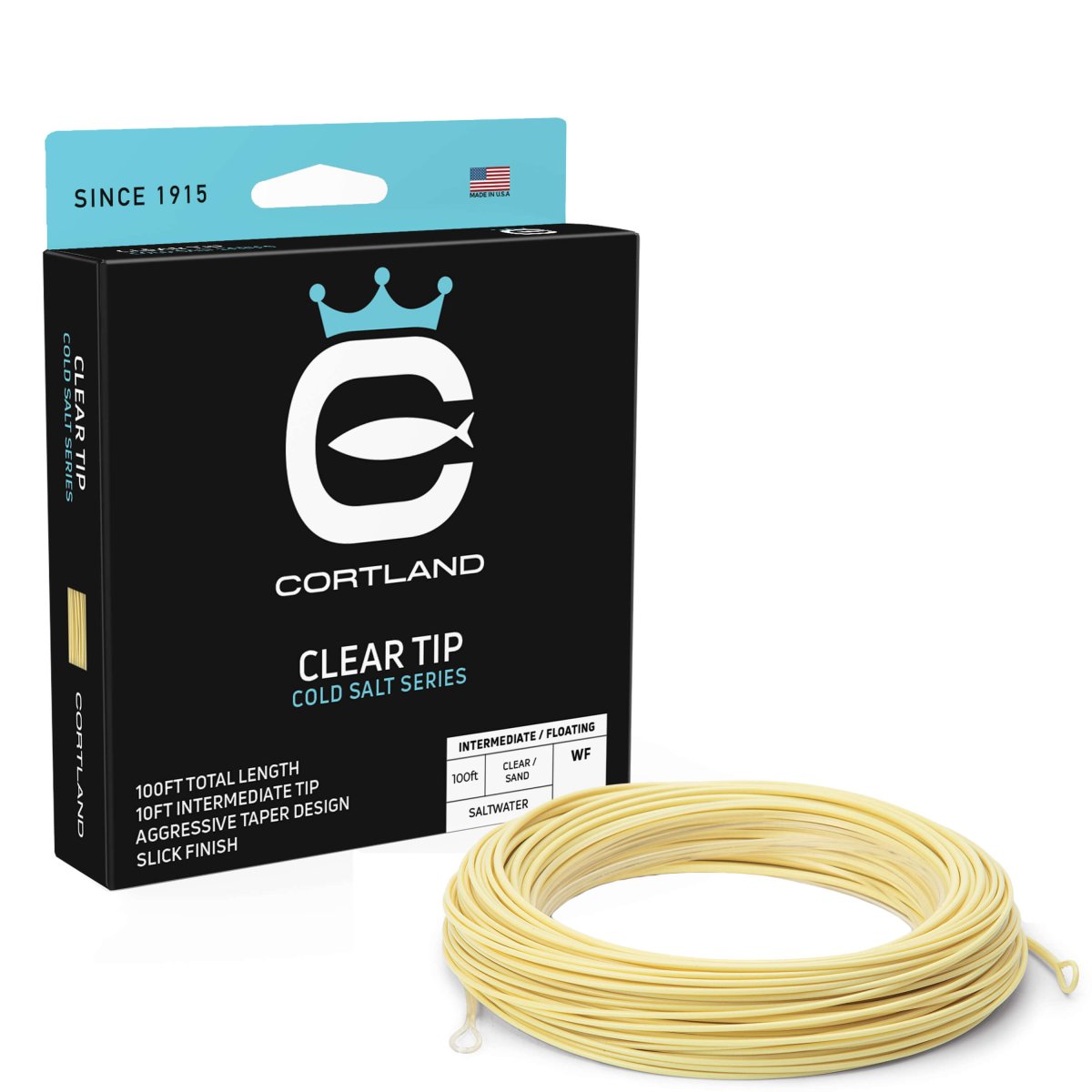 Cold Salt Clear Tip by Cortland Line Company