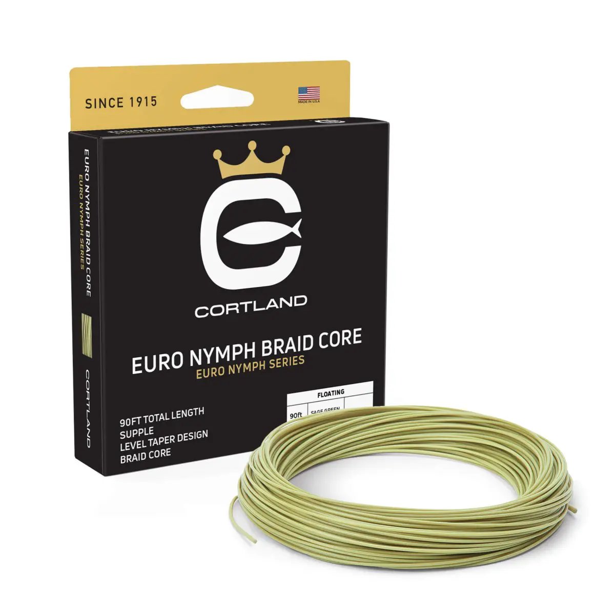 Euro Nymph Braid Core by Cortland Line Company
