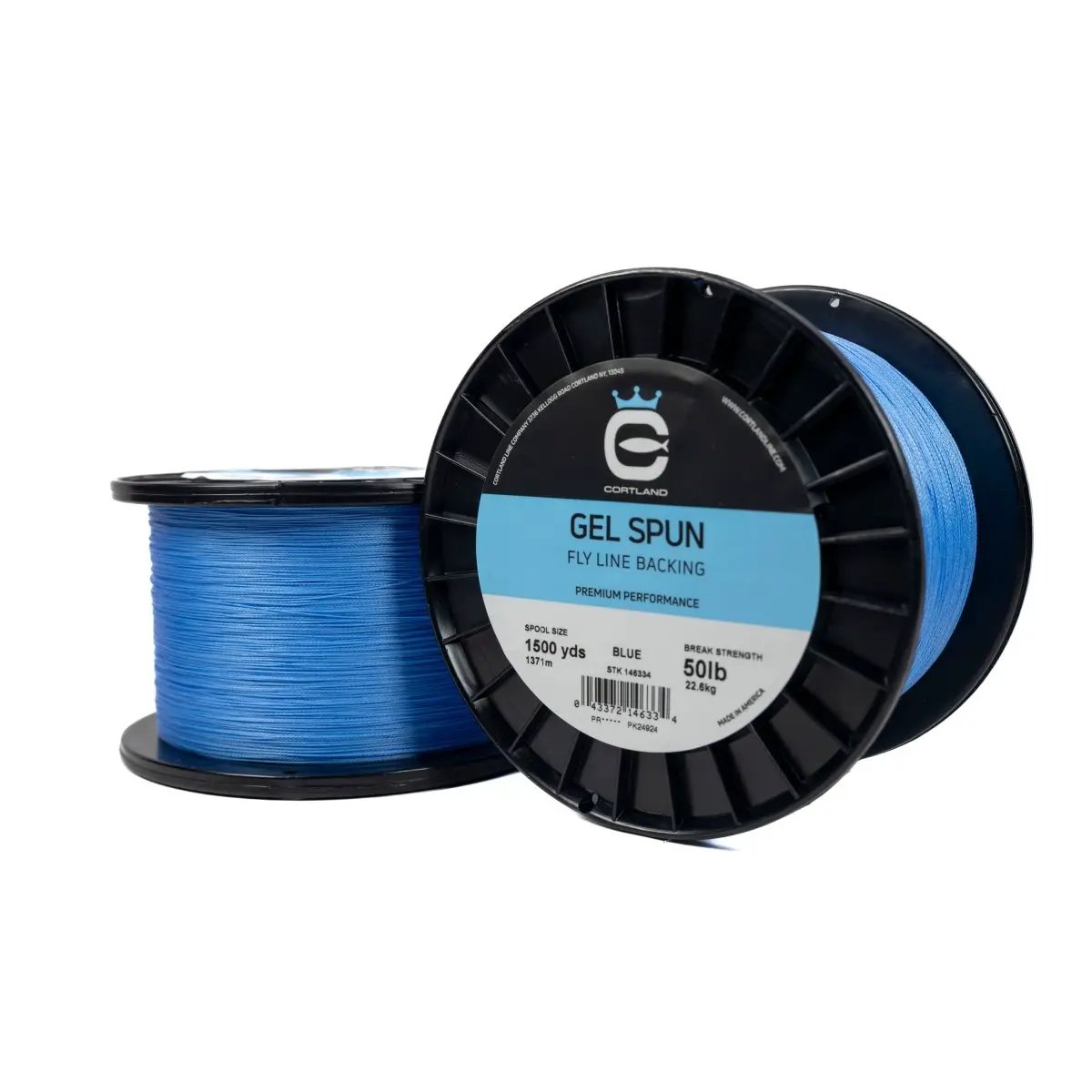 Gel Spun Fly Line Backing - Blue by Cortland Line Company